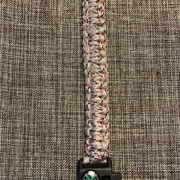 5291-HTT Paracord Bracelet Waterproof Outdoor Adjustable Survival-Desert Camo - Picture 6 of 16